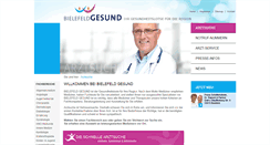 Desktop Screenshot of bielefeld-gesund.de